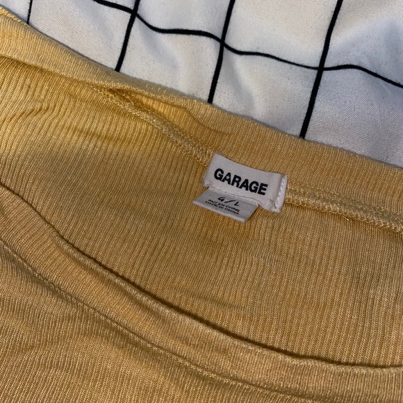 yellow garage tee - Picture 3 of 3